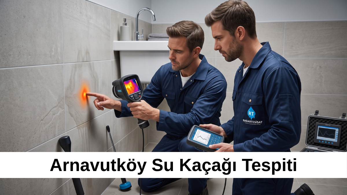 arnavutköy su kaçağı tespiti